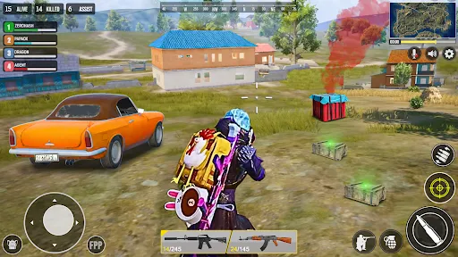 Gameplay screenshot 4 from FPS Gun Shooting Games Offline - Role Playing game